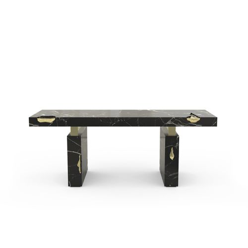 Scrivania direzionale - EMPIRE MARQUINA - BOCA DO LOBO - da terra / contemporanea / in marmo