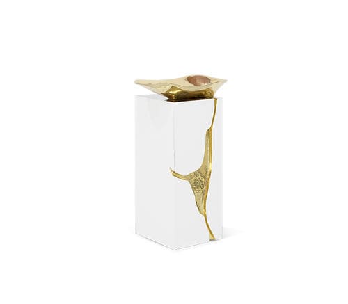 Mobile lavabo da appoggio - LAPIAZ - BOCA DO LOBO - in legno laccato / in legno dorato a foglia oro / in legno con vernice di protezione
