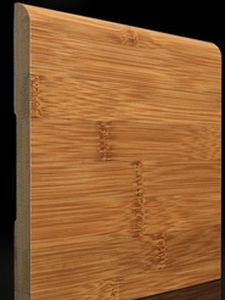 Battiscopa in bambù - NATURAL HORIZONTAL - Higuera Hardwoods- The Finest Bamboo Products - arrotondato / FSC