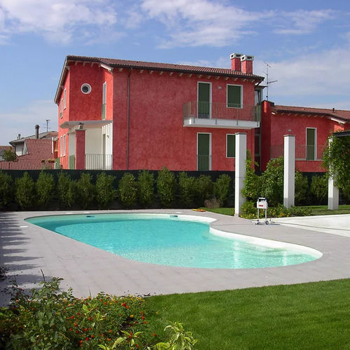 Piscina a straripamento - Portofino - Piscine Acquaform - su misura / bordo integrato / bordo invisibile