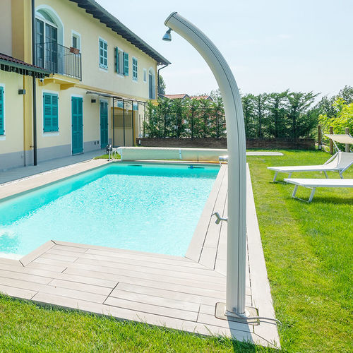 Doccia da esterno solare - Piscine Acquaform - per piscina / lavapiedi / in legno