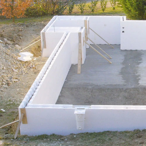 Blocco cassero in polistirene espanso PSE - ISOBLOK  - Piscine Acquaform - per piscina / isolante / modulare