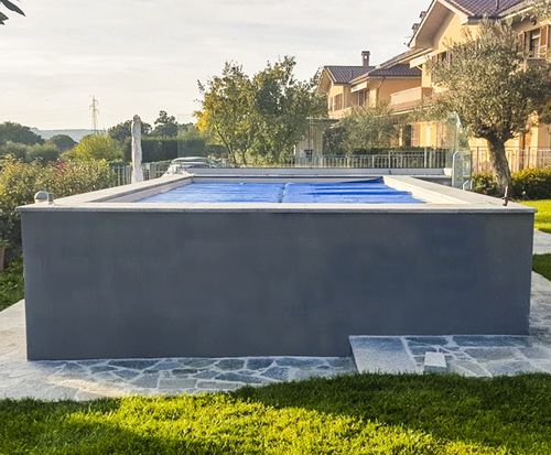 Rivestimento murale da esterno - Piscine Acquaform - in composito / per uso residenziale / per piscina