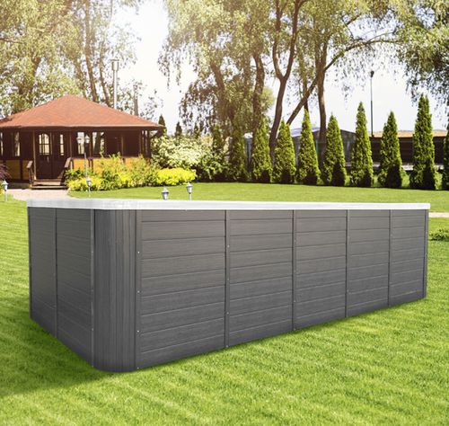 Piscina spa fuoriterra - Liberty  - Piscine Acquaform - rettangolare / 4 posti / da esterno