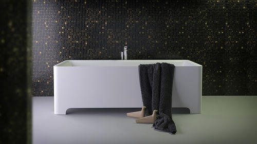 Vasca da bagno da appoggio - FEEL - KNIEF & CO. GmbH - in Solid Surface / bianca