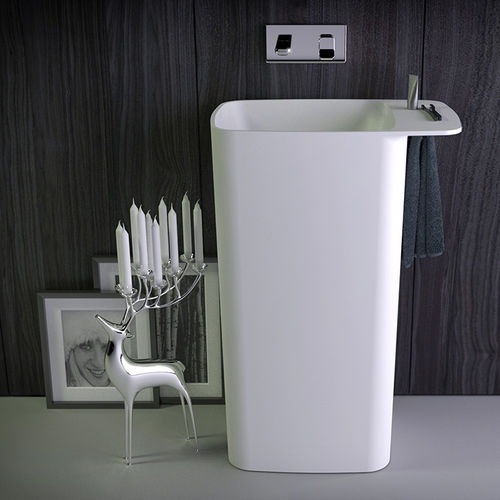 Lavabo autoportante - PRIDE - KNIEF & CO. GmbH - in Solid Surface / contemporaneo