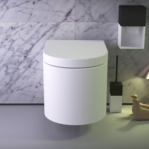 WC sospeso - GLOW - KNIEF & CO. GmbH - in ceramica / senza brida / moderno