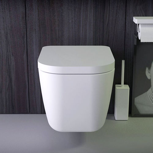WC sospeso - PRIDE - KNIEF & CO. GmbH - in ceramica / senza brida / moderno
