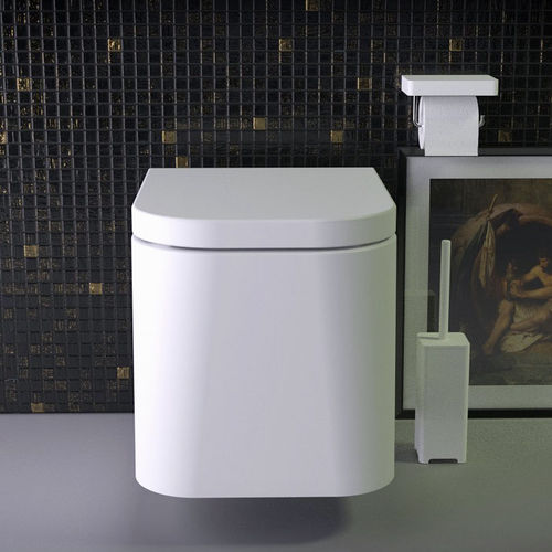 WC sospeso - FEEL - KNIEF & CO. GmbH - in ceramica / senza brida / moderno