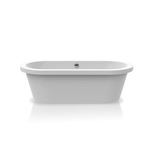 Vasca da bagno ovale - LOFT - KNIEF & CO. GmbH - da appoggio / in acrilico / bianca