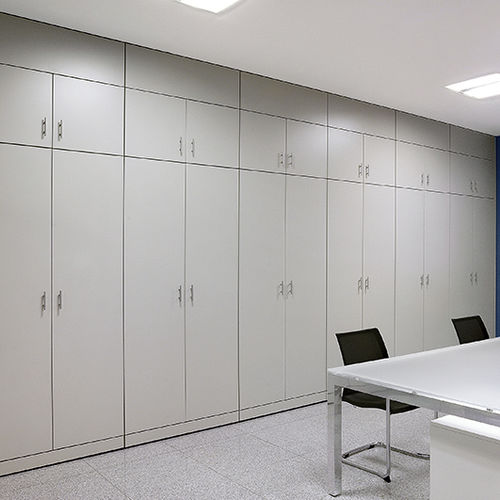 Parete attrezzata per ufficio - WORK ATTREZZATA - Ge Giussani - in legno
