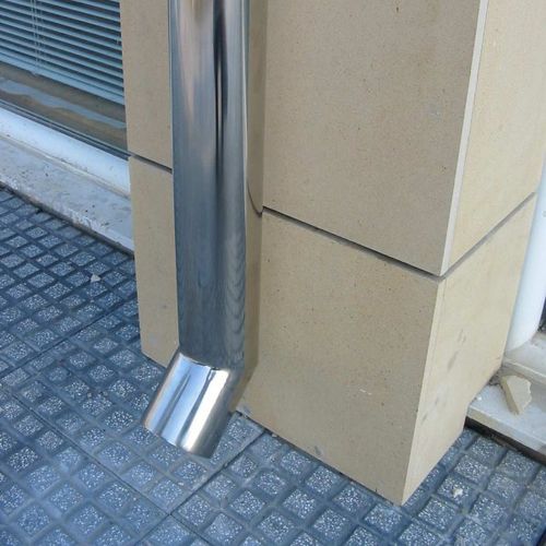 Pluviale in acciaio inossidabile - pure inox