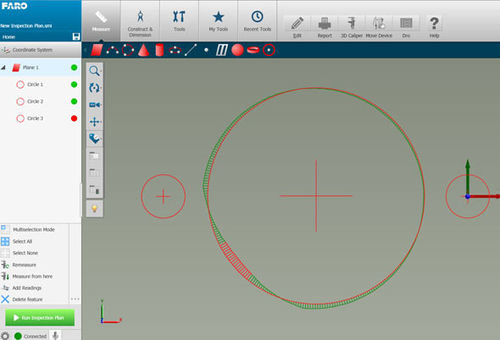 Software per computo metrico - CAM2® SMARTINSPECT - faro - 3D