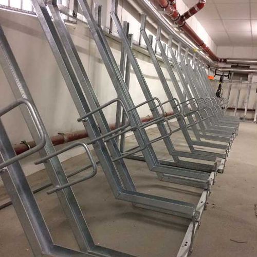 Rastrelliera per biciclette a pavimento - VERT-60 - NORCOR MOB.URBAIN - con sistema di sicurezza / da interno