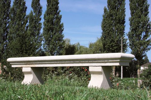 Panca per spazi pubblici Luigi XVI - GRANDE CANALE 1715 - NORCOR MOB.URBAIN - in calcestruzzo