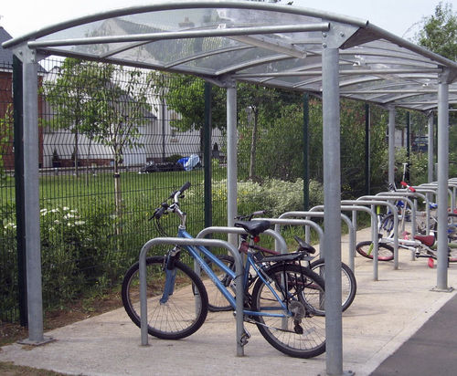 Pensilina per biciclette modulare - 11-GLS - NORCOR MOB.URBAIN - in acciaio / per spazi pubblici / per zone urbane
