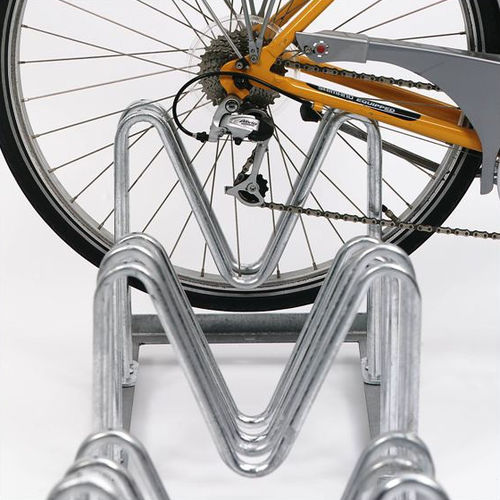 Rastrelliera per biciclette a pavimento - M-800 - NORCOR MOB.URBAIN - design originale / per spazi pubblici / in acciaio galvanizzato