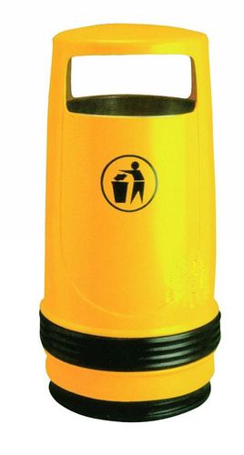 Portarifiuti pubblico - MODERN-3000 - NORCOR MOB.URBAIN - in polietilene ad alta densità HDPE / con coperchio / da esterno