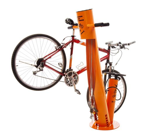 Stazione di riparazione biciclette in metallo - VELOFIX-VA-2025 - NORCOR MOB.URBAIN - con set di utensili / con pompa di gonfiaggio / per spazi pubblici