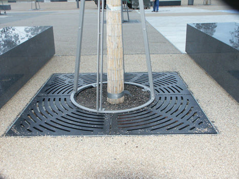 Griglia per alberi rotonda - RADIAL - NORCOR MOB.URBAIN - quadrata / in ghisa