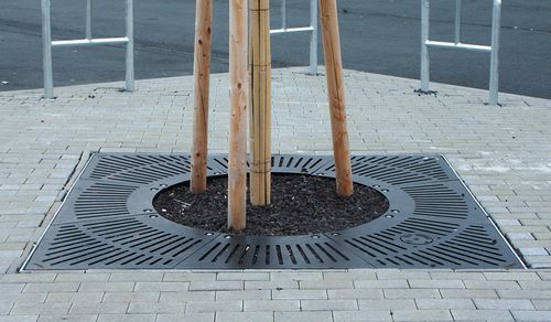 Griglia per alberi quadrata - SOLAR - NORCOR MOB.URBAIN - in ghisa