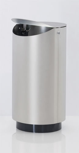 Portarifiuti pubblico - FROGGIE INOX - NORCOR MOB.URBAIN - in acciaio inossidabile / con coperchio / contemporaneo