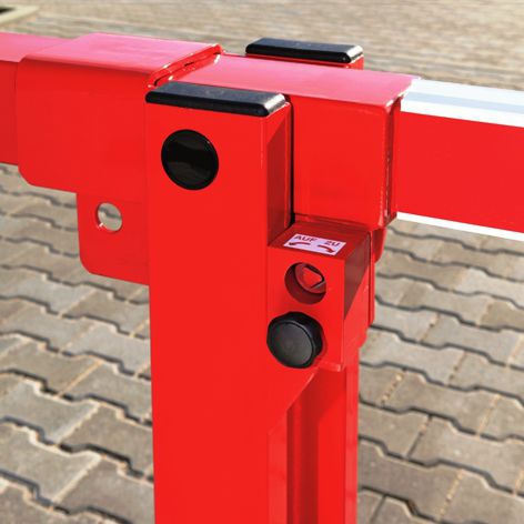 Barriera di controllo accessi - ECO- LEVANTE - NORCOR MOB.URBAIN - a sollevamento / in acciaio / in alluminio