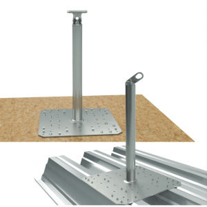 Punto di ancoraggio in acciaio inossidabile - RoofX®-W/T - DIADEM - di sicurezza / per tetto