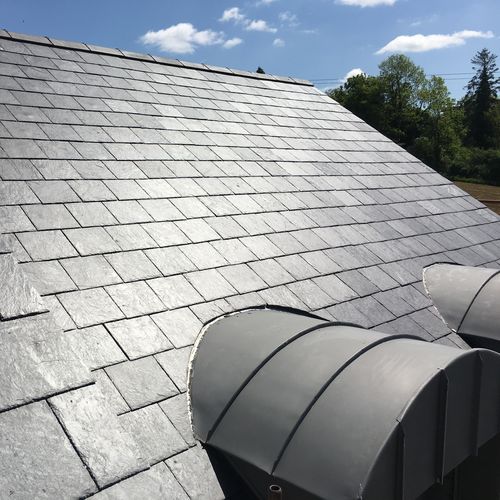 Tegola piana - DOMIZ® : FIRST - SSQ Group - in ardesia / grigia
