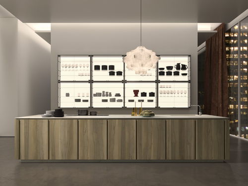 Cucina contemporanea - W75 - Rossana - in legno / in pietra naturale / in quarzo