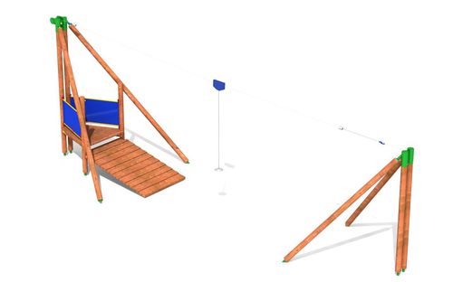 Teleferica per parco giochi - MK-4225EPO - Novum 4 Kids