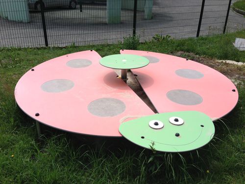 Vasca di sabbia per parco giochi - BIBOU : COCCINELLE 635 - Transalp