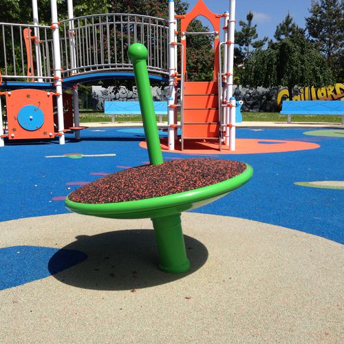 Gioco a rotazione per bambini - ATOLL : TOUPIE INCLINÉE - Transalp - per parco giochi