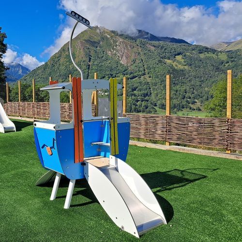 Casetta da gioco per parco giochi - LA TÉLÉCABINE  - Transalp - per edifici pubblici / a pavimento