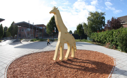 Roccia da arrampicata per parco giochi - LA GIRAFE - Transalp