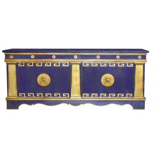 Credenza in stile - 745 B - MOISSONNIER - in legno laccato / in faggio / con 4 gambe