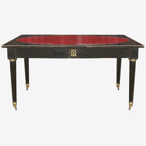 Scrivania da terra - 733 B - MOISSONNIER - in stile Direttorio / in legno laccato / in faggio