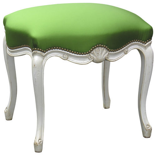 Pouf Reggenza - 152P B  - MOISSONNIER - in tessuto / in faggio / rettangolare