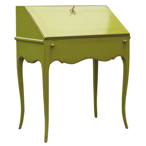 Scrittoio in stile Luigi XV - 551 series - MOISSONNIER - in legno laccato / in faggio / con vano contenitore