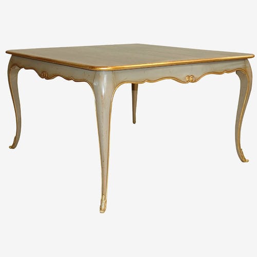 Tavolo Reggenza - BOHEME  - MOISSONNIER - in faggio / in legno laccato / con supporto in faggio