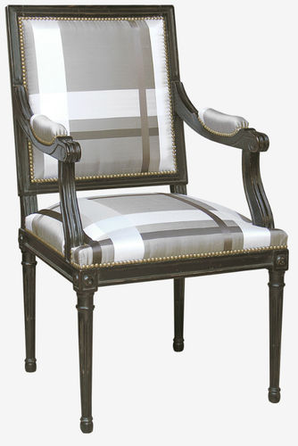 Poltrona in stile Giacobino - 4791F series - MOISSONNIER - in tessuto / in faggio / in legno laccato