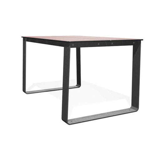 Tavolo contemporaneo - BIBI - miramondo - in acciaio galvanizzato / in acciaio con rivestimento a polvere / in HPL