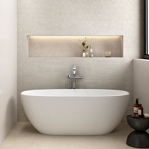 Vasca da bagno ovale - BARCELONA 1500 - Victoria + Albert - da appoggio / per ambiente abitativo / in composito