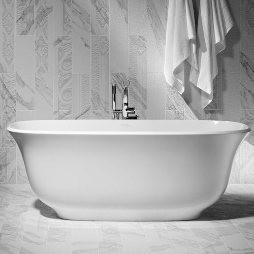 Vasca da bagno ovale - AMIATA 1650 - Victoria + Albert - da appoggio / per ambiente abitativo / in composito