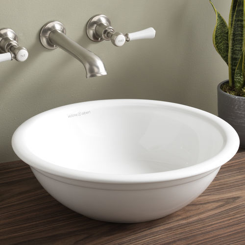 Lavabo da appoggio - DRAYTON 40 - Victoria + Albert - in pietra calcarea / in resina / personalizzabile