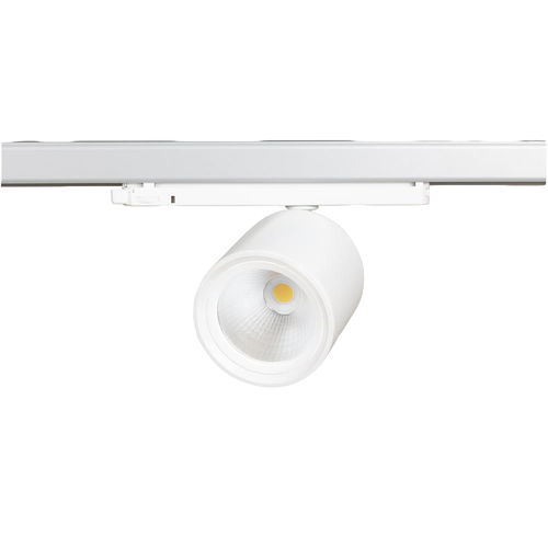 Faretti a binario LED - POSITANO - Metalmek Illuminazione - tondo / in alluminio / in ghisa di alluminio