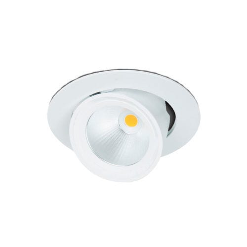 Faretto da incasso a soffitto - FL - Metalmek Illuminazione - LED / rotondo / IP20