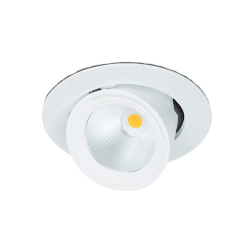 Faretto da incasso a soffitto - FL  - Metalmek Illuminazione - LED / rotondo / IP20