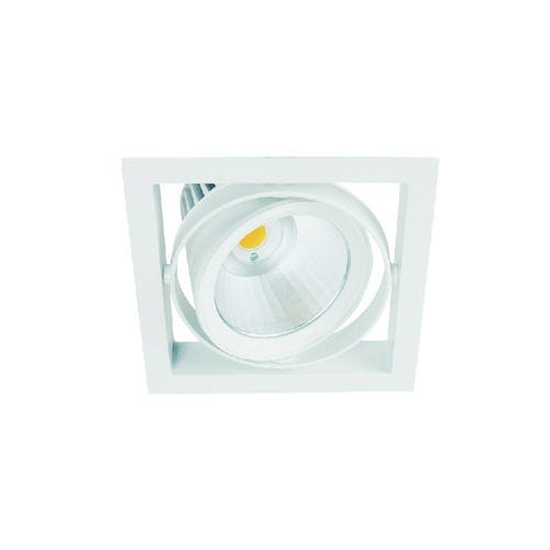 Luce da incasso - FIRST - Metalmek Illuminazione - LED / quadrata / IP20