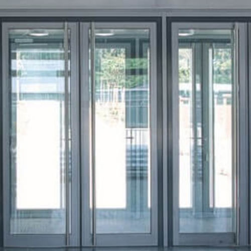 Porta d'ingresso - SMARTIA M15000 RS - ALUMIL - in alluminio / battente / a ventola